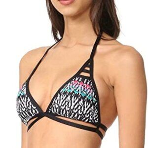 Ella Moss Tribal Dream Wrap Triangle Bikini Top XS